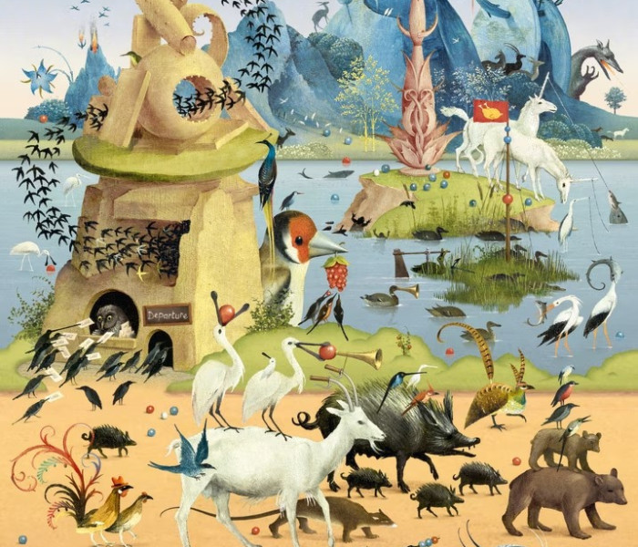Puzzle - Heye - Pleacă în excursie cu... Hieronymus Bosch