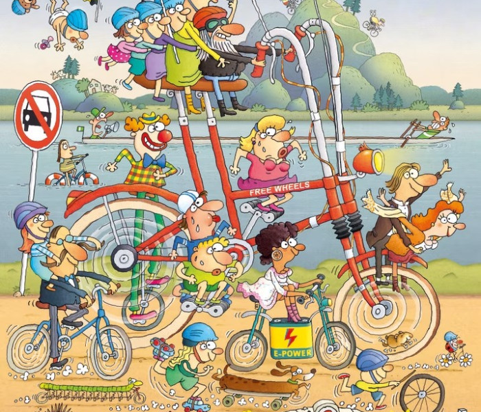 Puzzle - Heye - Pleacă în excursie cu... Marina Degan