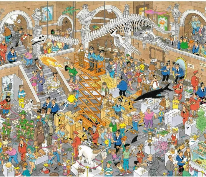 Puzzle - Jumbo - Expoziție de curiozități