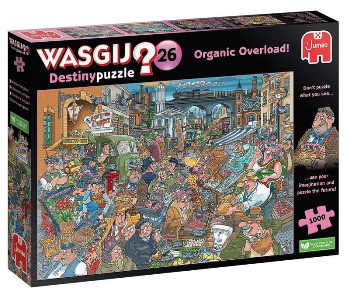Puzzle - Jumbo - Suprasarcină organică! - Puzzle WASGIJ