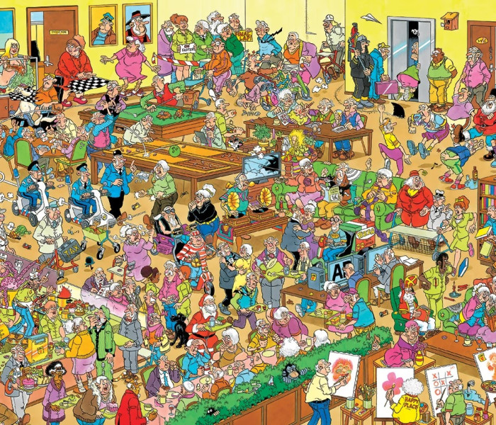 Puzzle - Jumbo - Cămin pentru seniori