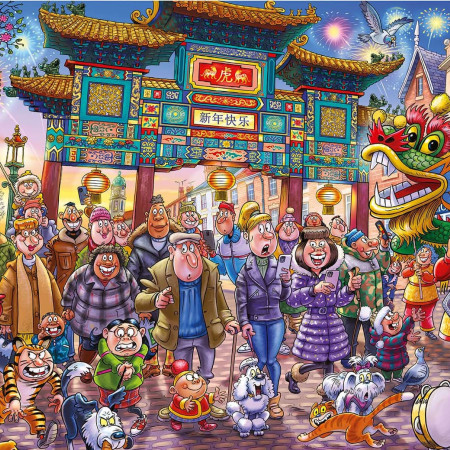 Anul Nou Chinezesc! - Puzzle WASGIJ
