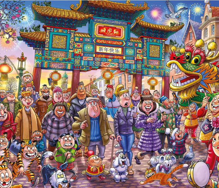 Puzzle - Jumbo - Anul Nou Chinezesc! - Puzzle WASGIJ