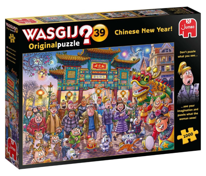Puzzle - Jumbo - Anul Nou Chinezesc! - Puzzle WASGIJ