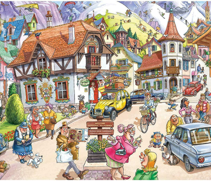 Puzzle - Jumbo - Muntele Mayhem - Puzzle WASGIJ