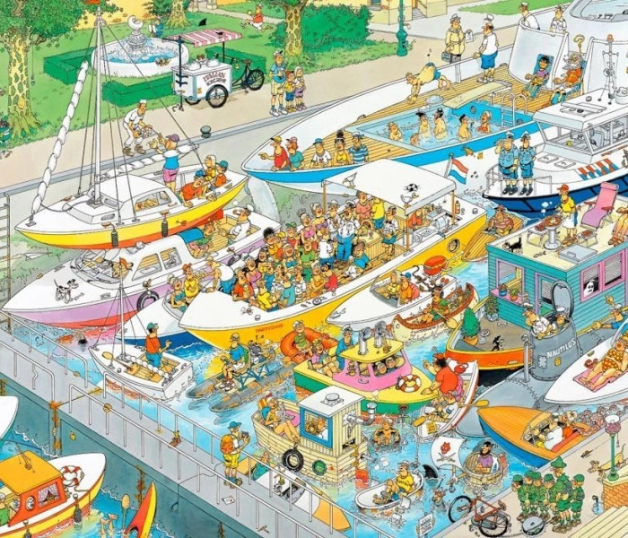 Puzzle - Jumbo - Jan van Haasteren: Nave