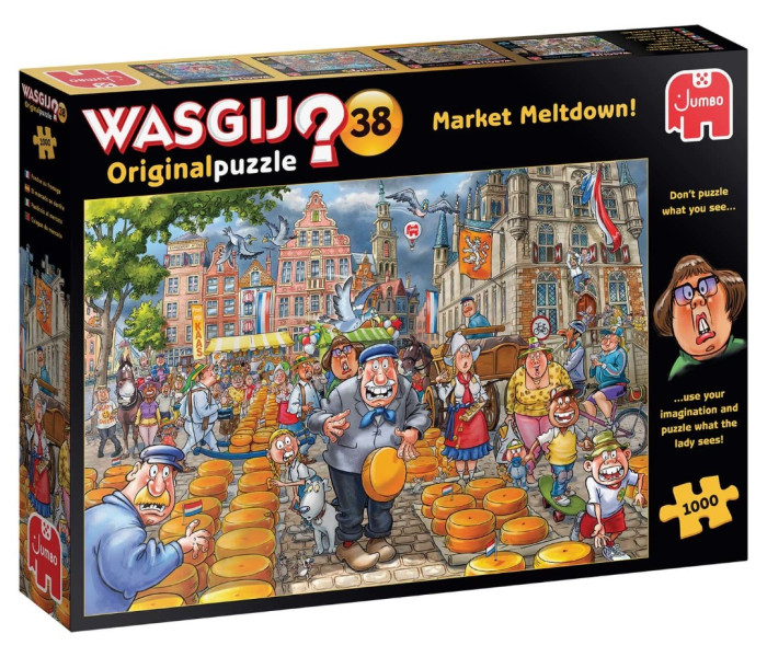 Puzzle - Jumbo - Prăbușirea pieței! - Puzzle WASGIJ