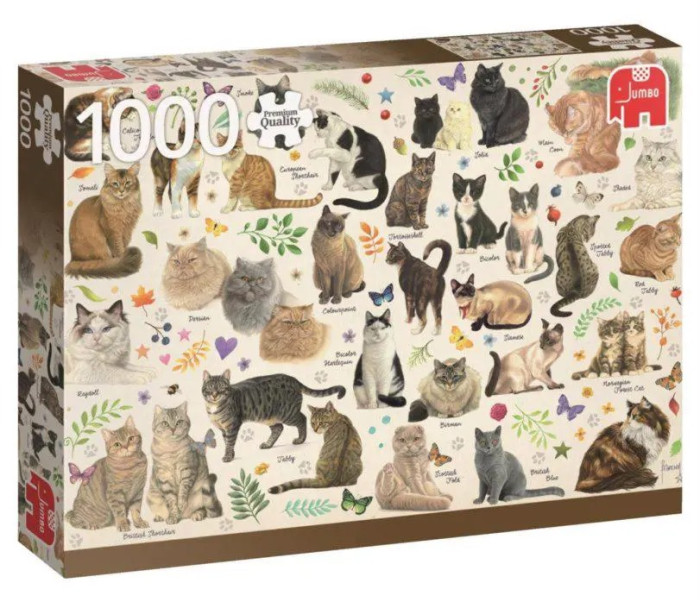 Puzzle - Jumbo - Pisici