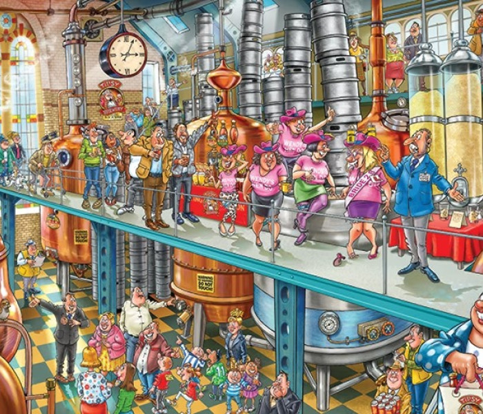 Puzzle - Jumbo - Probleme la gătit! - Puzzle WASGIJ