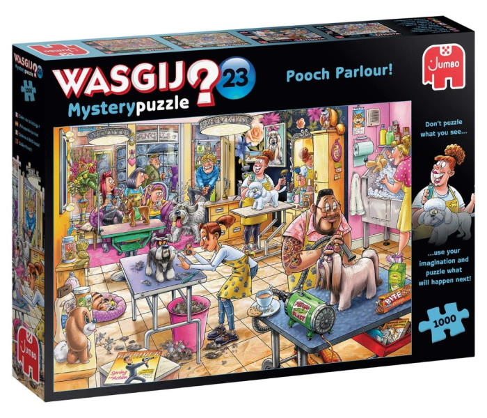 Puzzle - Jumbo - Salon pentru câini! - Puzzle WASGIJ