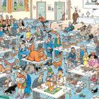 Puzzle - Jumbo - Defilare felină