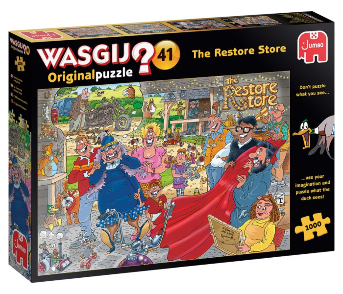 Puzzle - Jumbo - Renovare completă! - Puzzle WASGIJ