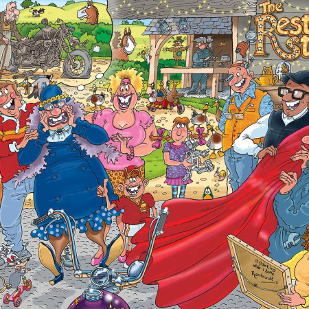 Renovare completă! - Puzzle WASGIJ