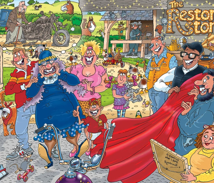 Puzzle - Jumbo - Renovare completă! - Puzzle WASGIJ