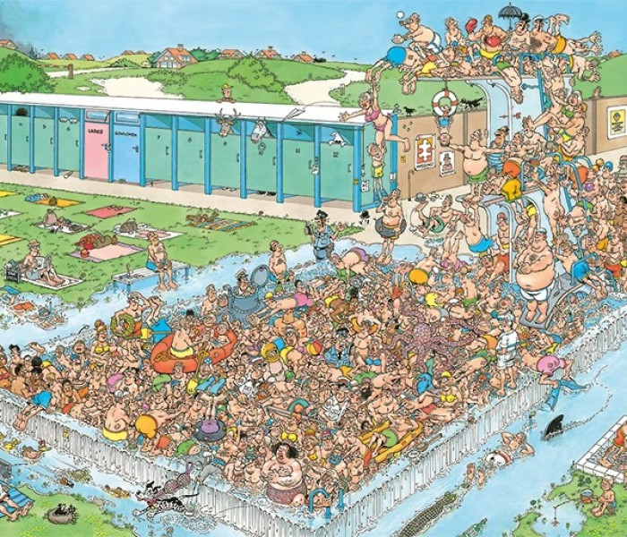Puzzle - Jumbo - Bazin plin