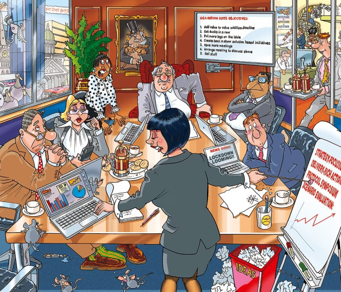 Puzzle - Jumbo - Afaceri ca de obicei! - Puzzle WASGIJ