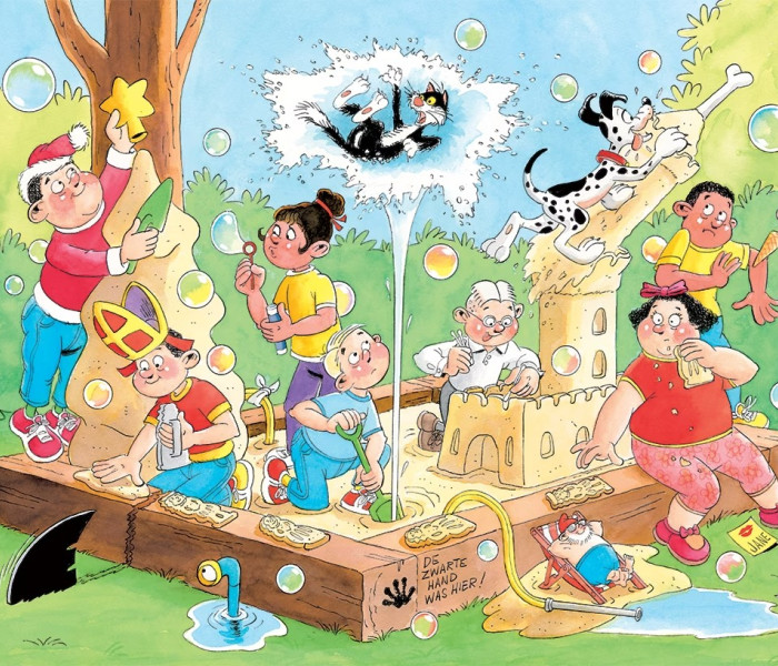 Puzzle - Jumbo - Groapă de nisip