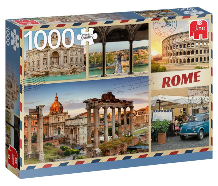 Puzzle - Jumbo - Salutări din Roma
