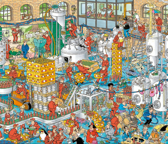 Puzzle - Jumbo - Berărie