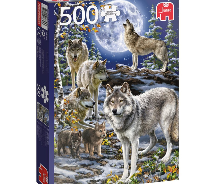 Puzzle - Jumbo - Haita de lupi iarna