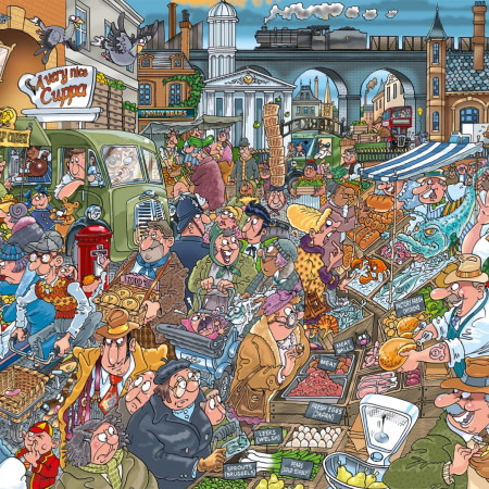 Suprasarcină organică! - Puzzle WASGIJ