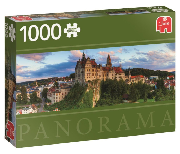 Puzzle - Jumbo - Castelul Sigmaringen, Germania - Puzzle panoramic