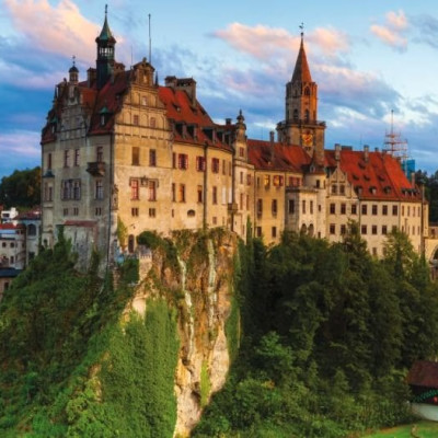 Castelul Sigmaringen, Germania - Puzzle panoramic