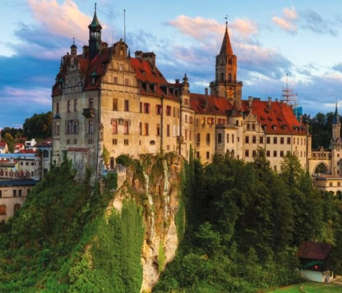 Puzzle - Jumbo - Castelul Sigmaringen, Germania - Puzzle panoramic