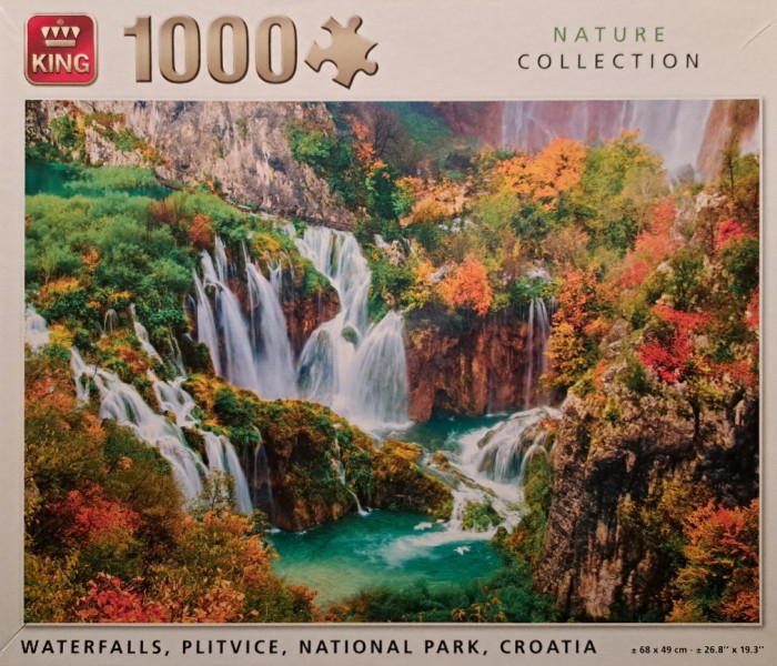 Puzzle - King - Lacurile Plitvice, Croația