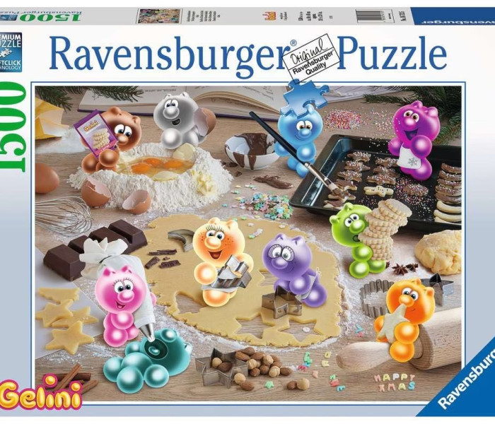 Puzzle - Ravensburger - Gelini: Brutărie de Crăciun