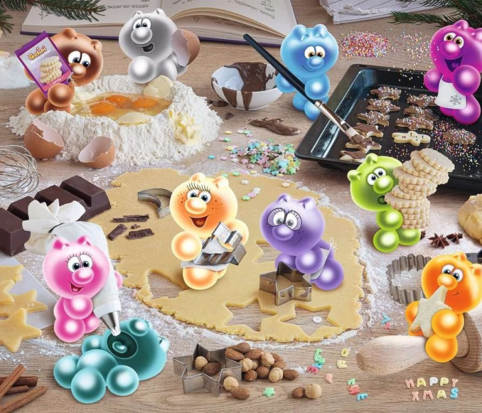 Puzzle - Ravensburger - Gelini: Brutărie de Crăciun