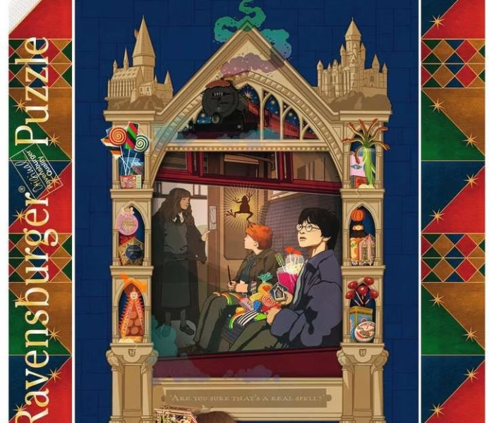 Puzzle - Ravensburger - Harry Potter în drum spre Hogwarts