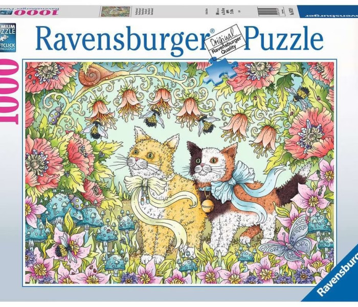 Puzzle - Ravensburger - Prietenie felină