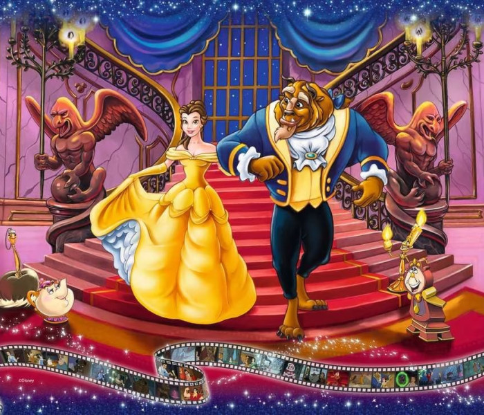 Puzzle - Ravensburger - Frumoasa şi Bestia