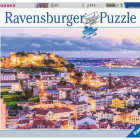 Puzzle - Ravensburger - Lisabona și Castelul Sfântul Gheorghe