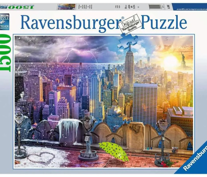Puzzle - Ravensburger - 4 anotimpuri în New York