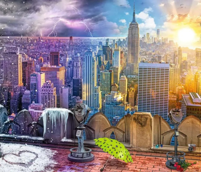 Puzzle - Ravensburger - 4 anotimpuri în New York