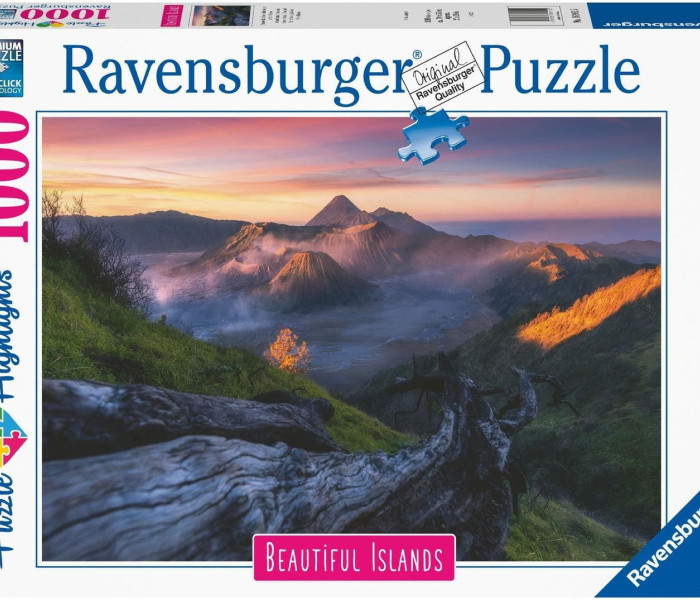 Puzzle - Ravensburger - Insule minunate, Java, Bromo