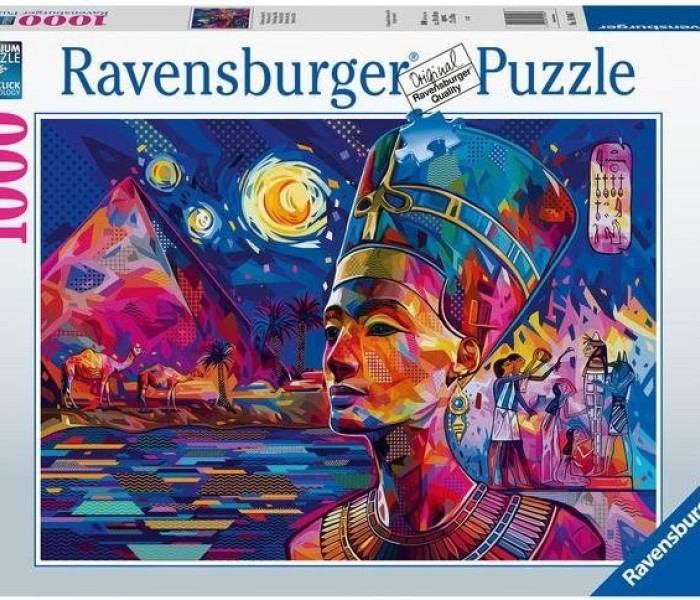 Puzzle - Ravensburger - Nefertiti pe Nil