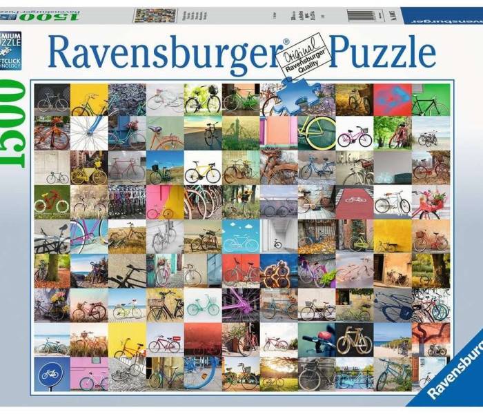 Puzzle - Ravensburger - 99 de biciclete