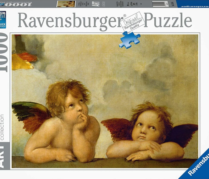 Puzzle - Ravensburger - Îngerii Madonna Sixtină