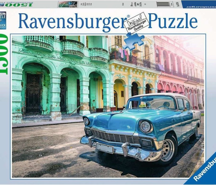 Puzzle - Ravensburger - Mașină cubaneză