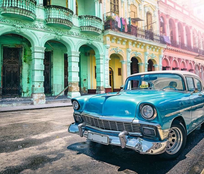 Puzzle - Ravensburger - Mașină cubaneză
