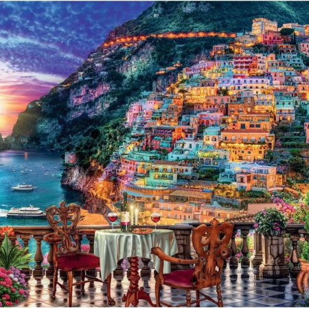 Cină în Positano, Italia