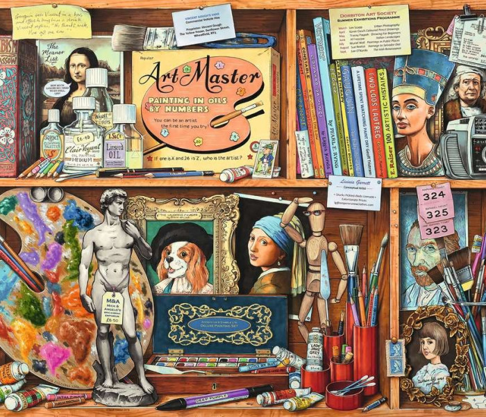 Puzzle - Ravensburger - Cabinetul artistului