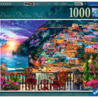 Puzzle - Ravensburger - Cină în Positano, Italia