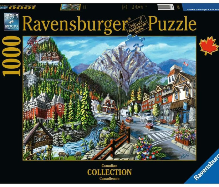 Puzzle - Ravensburger - Bine ați venit în Banff