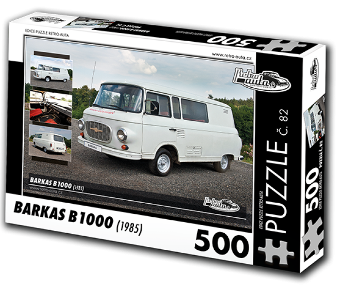Puzzle - Retro-auta - Barkas B 1000 (1985)