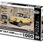Puzzle - Retro-auta - Fiat 126 P/650E (1987)