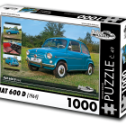 Puzzle - Retro-auta - Fiat 600 D (1964)
